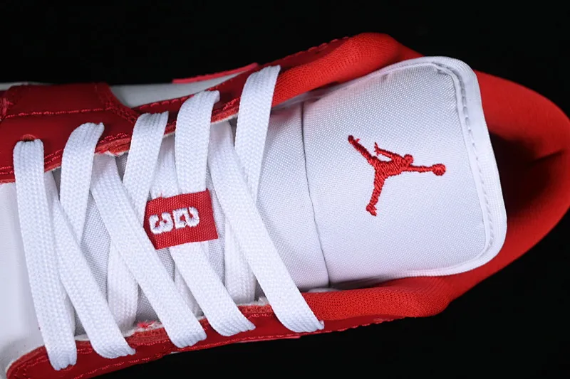 All categories Air Jordan Jordan series basketball shoes Air Jordan 1 Low G version pure original Air Jordan 1 Low SE AJ1 Joe 1 white and red low-top cultural casual sneakers 553560-611